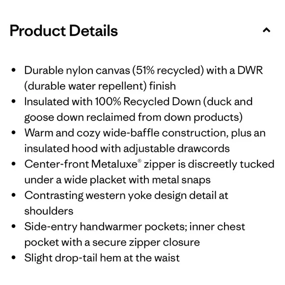 Patagonia Down Fill Puffer Hooded Bivy Vest In Navy Green Women’s M - Picture 3 of 11